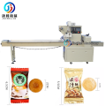 Automatic Plastic Pillow Bag Sweet Chocolate Candy Bread Biscuit Flow Packing Machine Production Line